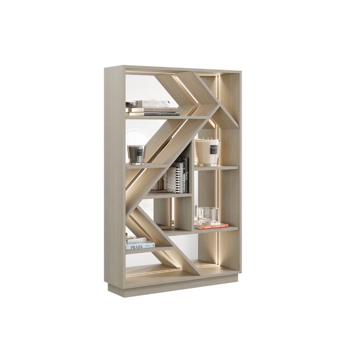 Casa Magna TIVOLI I Bücherregal – 124 × 36 × 195 cm – Ansicht 3