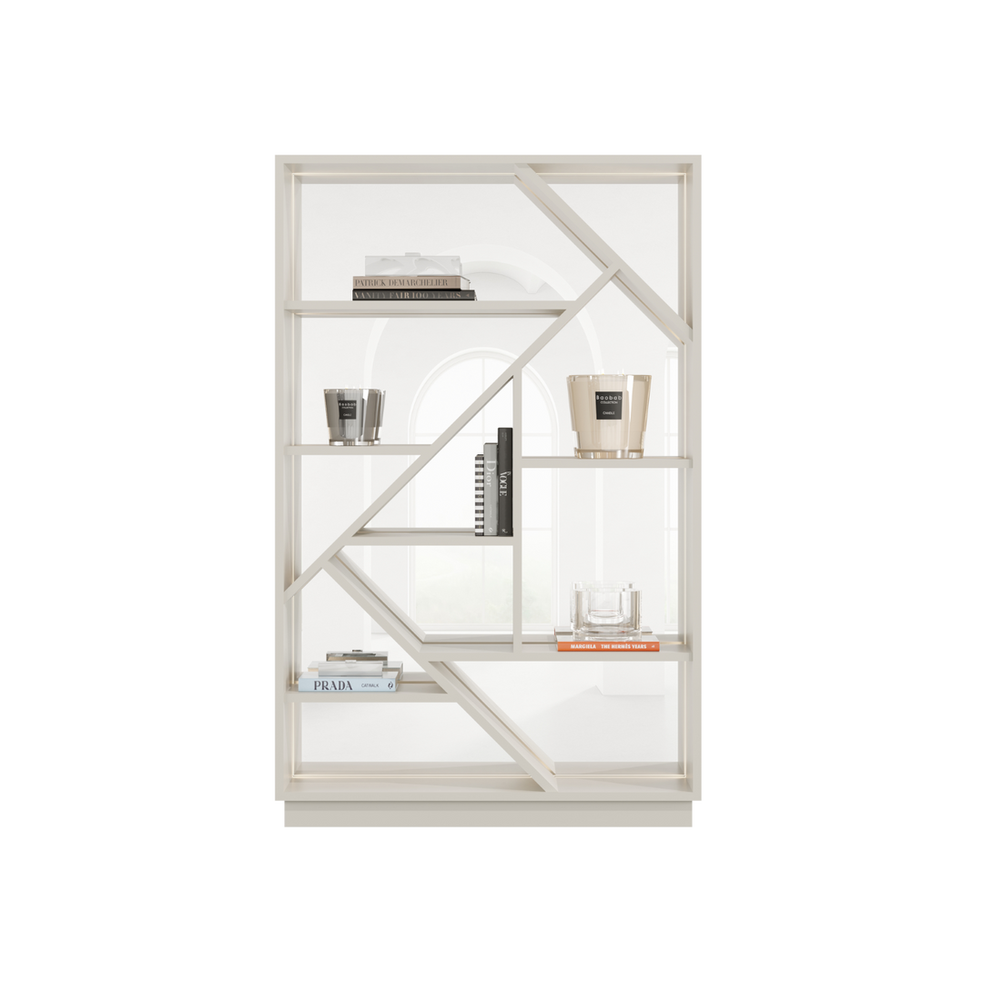 Casa Magna TIVOLI I Bücherregal – 124 × 36 × 195 cm – Ansicht 4