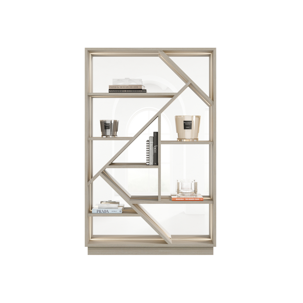 Casa Magna TIVOLI I Bücherregal – 124 × 36 × 195 cm – Ansicht 2