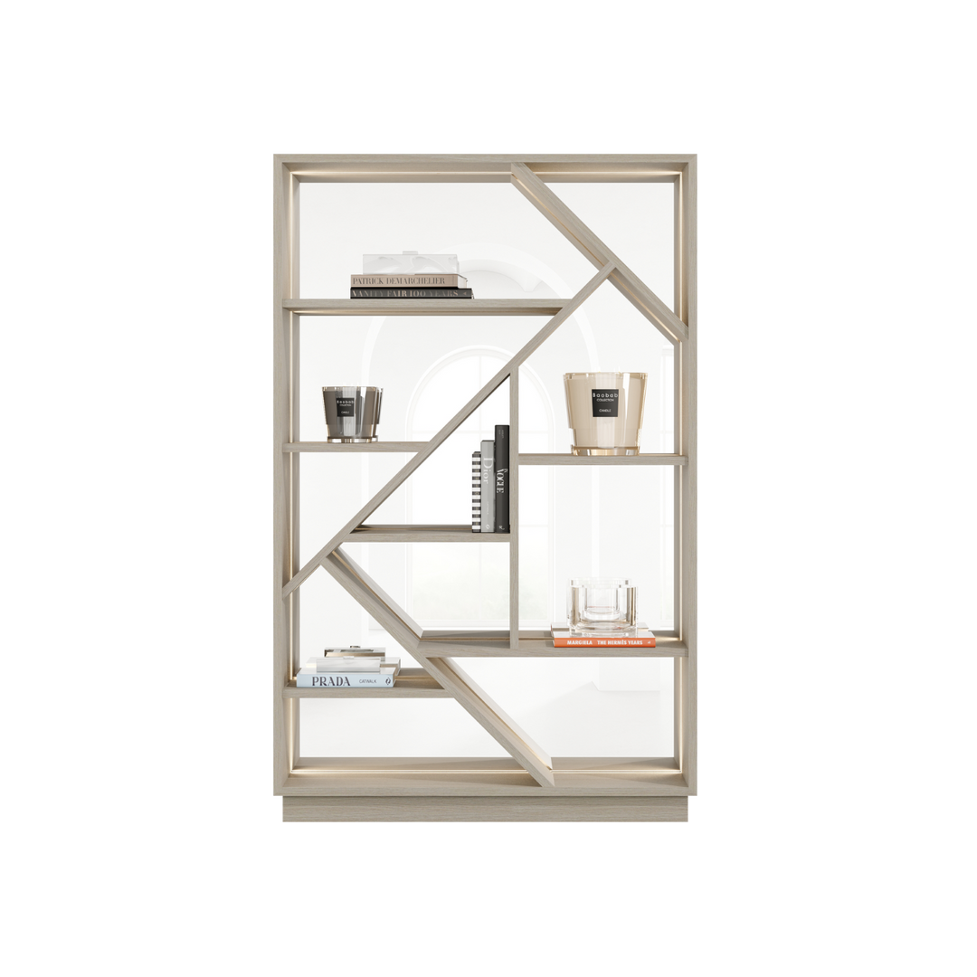 Casa Magna TIVOLI I Bücherregal – 124 × 36 × 195 cm – Ansicht 2