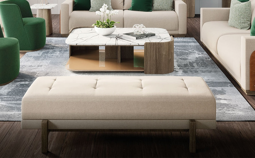 Adriana Hoyos upholstered bench lounger TN15-200 by instylior