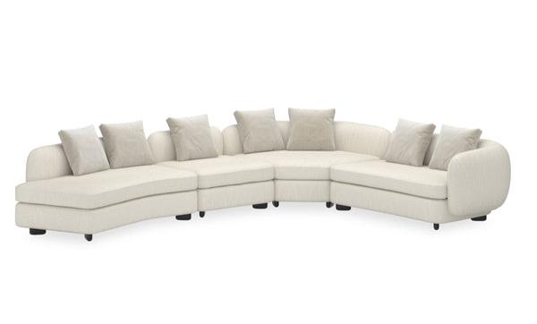 Caracole  Lumi Chaise Modulsofa Links UPH-424-LH2-A von instylior