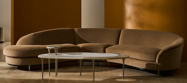 Caracole  Three'S Company Eckelement Modulsofa  UPH-424-WE1 von instylior