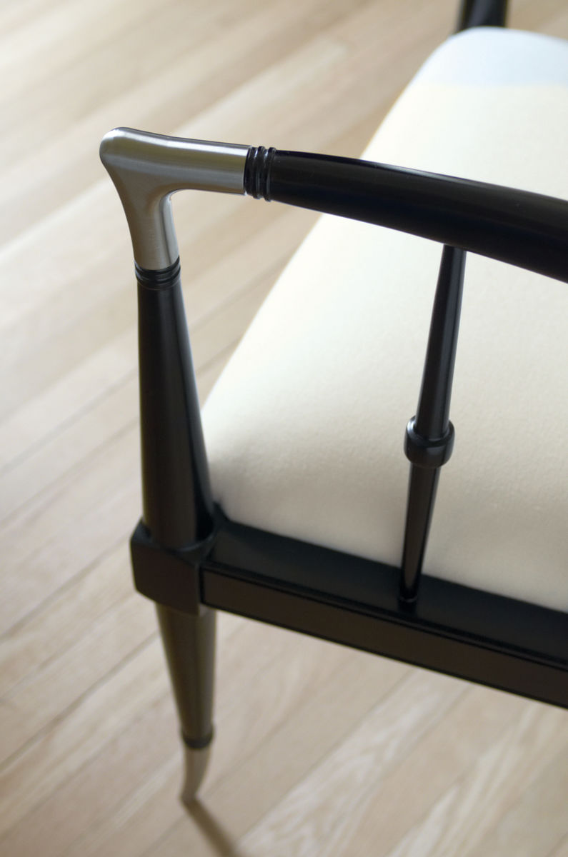 Caracole Black Beauty Sessel   UPH-CHAWOO-54B von Instylior