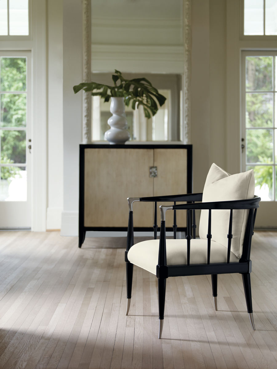 Caracole Black Beauty Sessel   UPH-CHAWOO-54B von Instylior