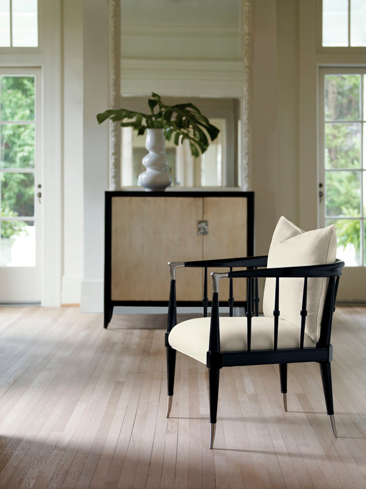 Caracole Black Beauty Sessel   UPH-CHAWOO-54B von Instylior