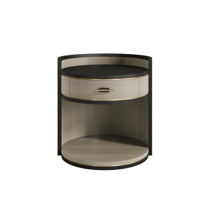 Casa Magna VALERIAN II Nachttisch Wood – Ø 54 × 56 cm – Ansicht 3