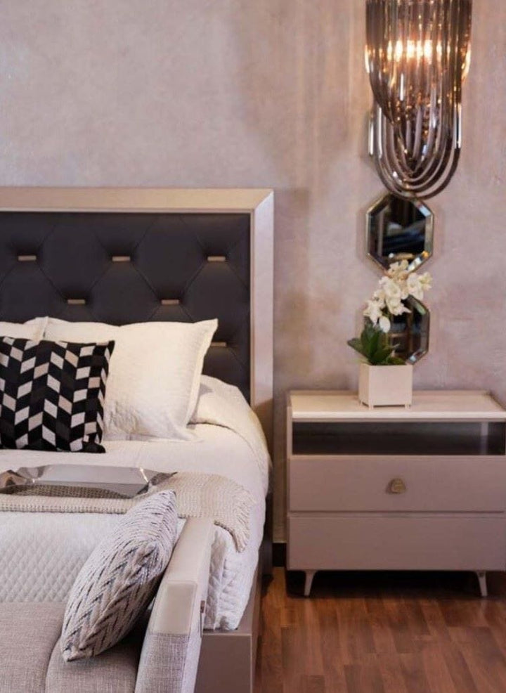 Adriana Hoyos Nachttisch (Marmorplatte) TN28-201 von instylior Nachttische Adriana Hoyos 