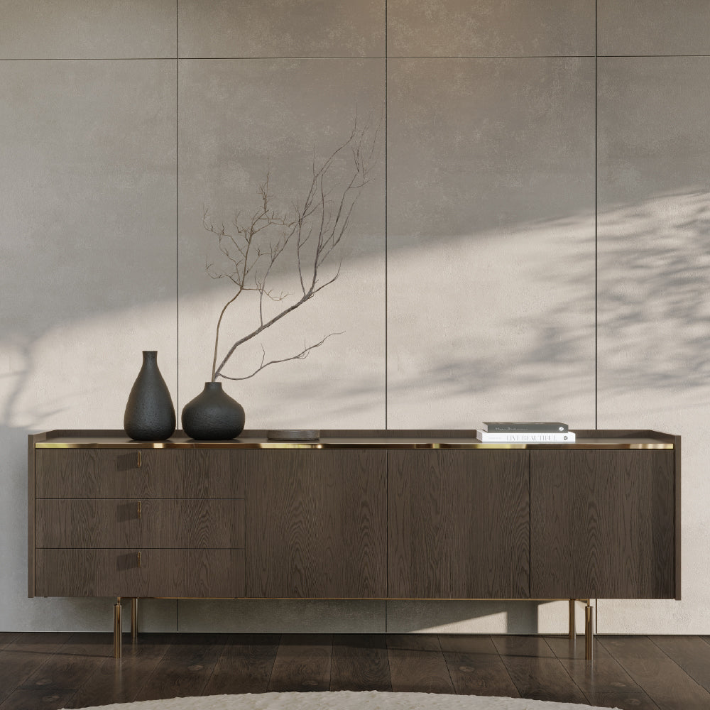Evanyrouse Colline 3 Türen + 3 Schubladen Sideboard – Lifestyleansicht 2