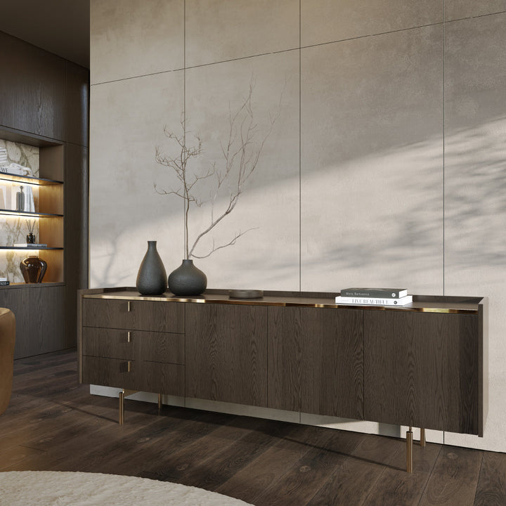 Evanyrouse Colline 3 Türen + 3 Schubladen Sideboard – Lifestyleansicht 3