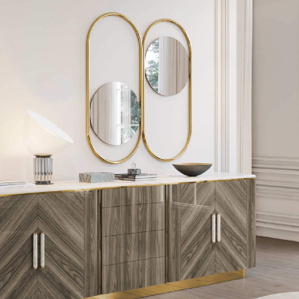 Evanyrouse Mattea Sideboard 4 Türen + 4 Schubladen – Lifestyleansicht 3