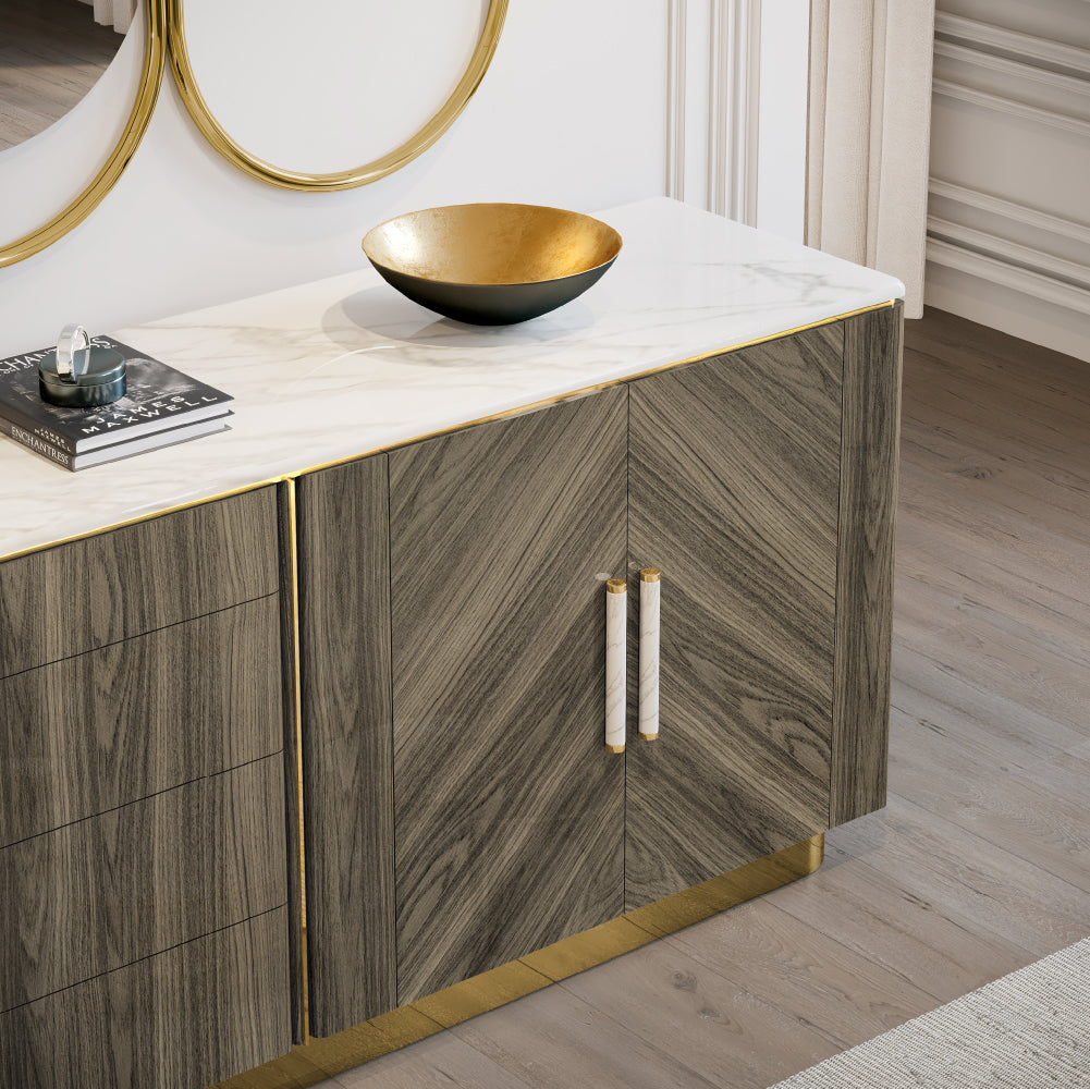 Evanyrouse Mattea Sideboard 4 Türen + 4 Schubladen – Lifestyleansicht 4