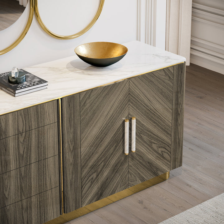Evanyrouse Mattea Sideboard 4 Türen + 4 Schubladen – Lifestyleansicht 4