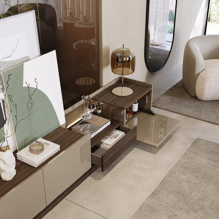 Evanyrouse Vollmer TV-Möbel – 240 × 46 × 46.5 cm – Lifestyleansicht 3