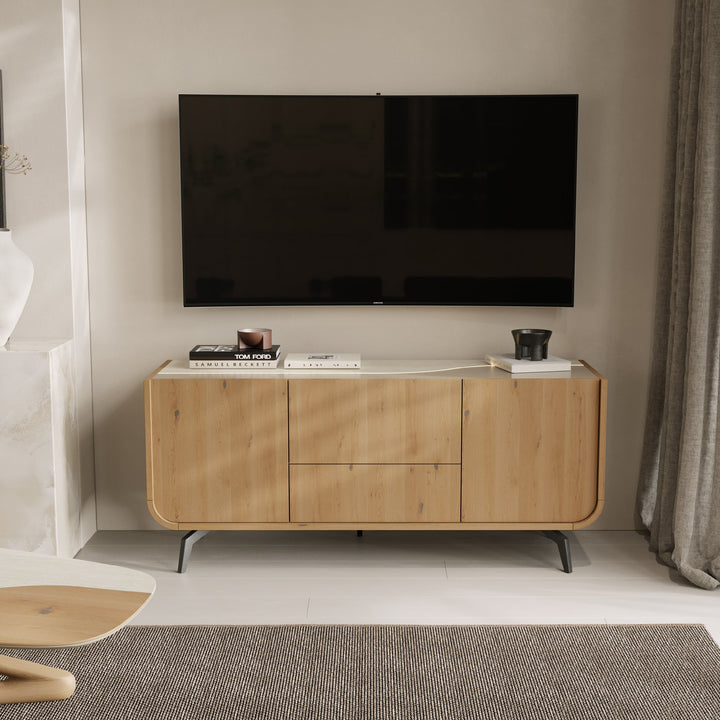 Evanyrouse Raggi 150 cm II TV-Möbel mit Füßen – Lifestyleansicht 2