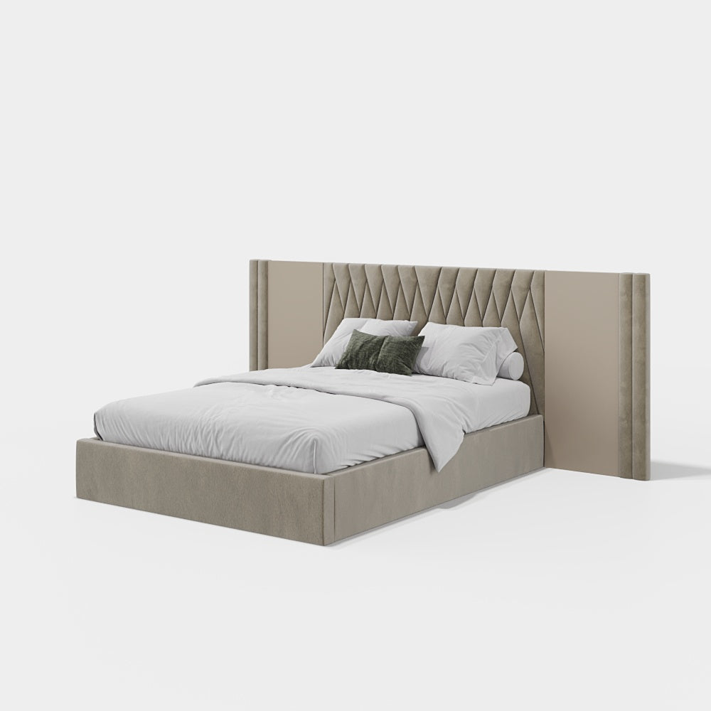 Evanyrouse Batha III Bett mit geschlossener Basis – Lifestyleansicht 1