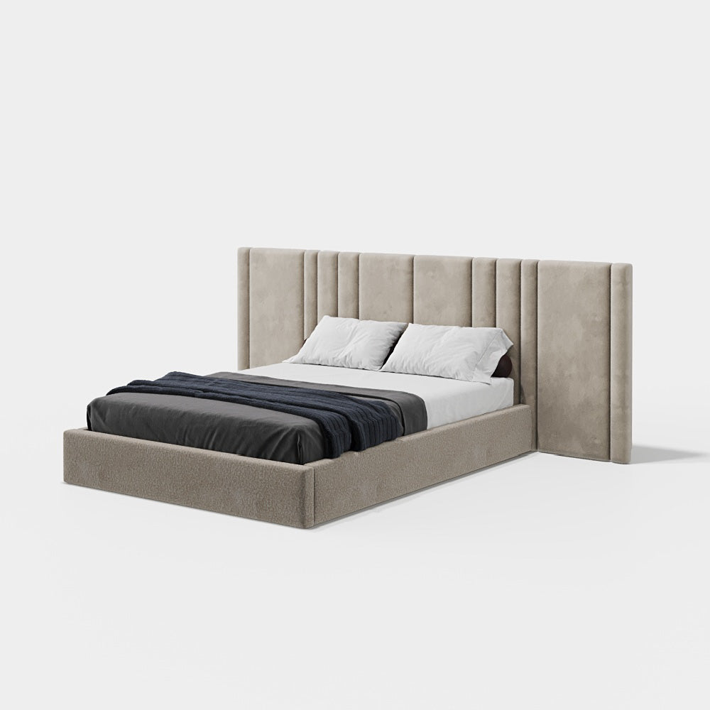 Evanyrouse Dharmi II Bett mit geschlossener Basis – Lifestyleansicht 1