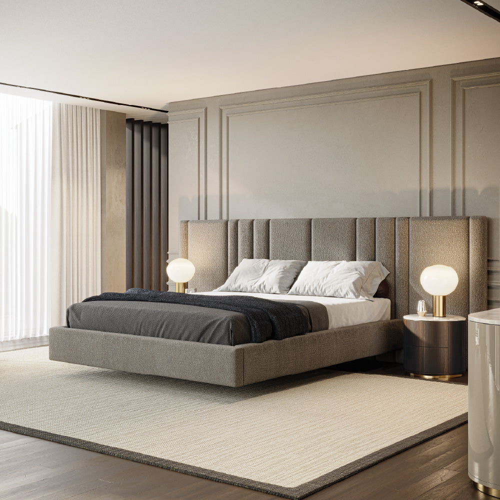 Evanyrouse Dharmi II Bett mit geschlossener Basis – Lifestyleansicht 2