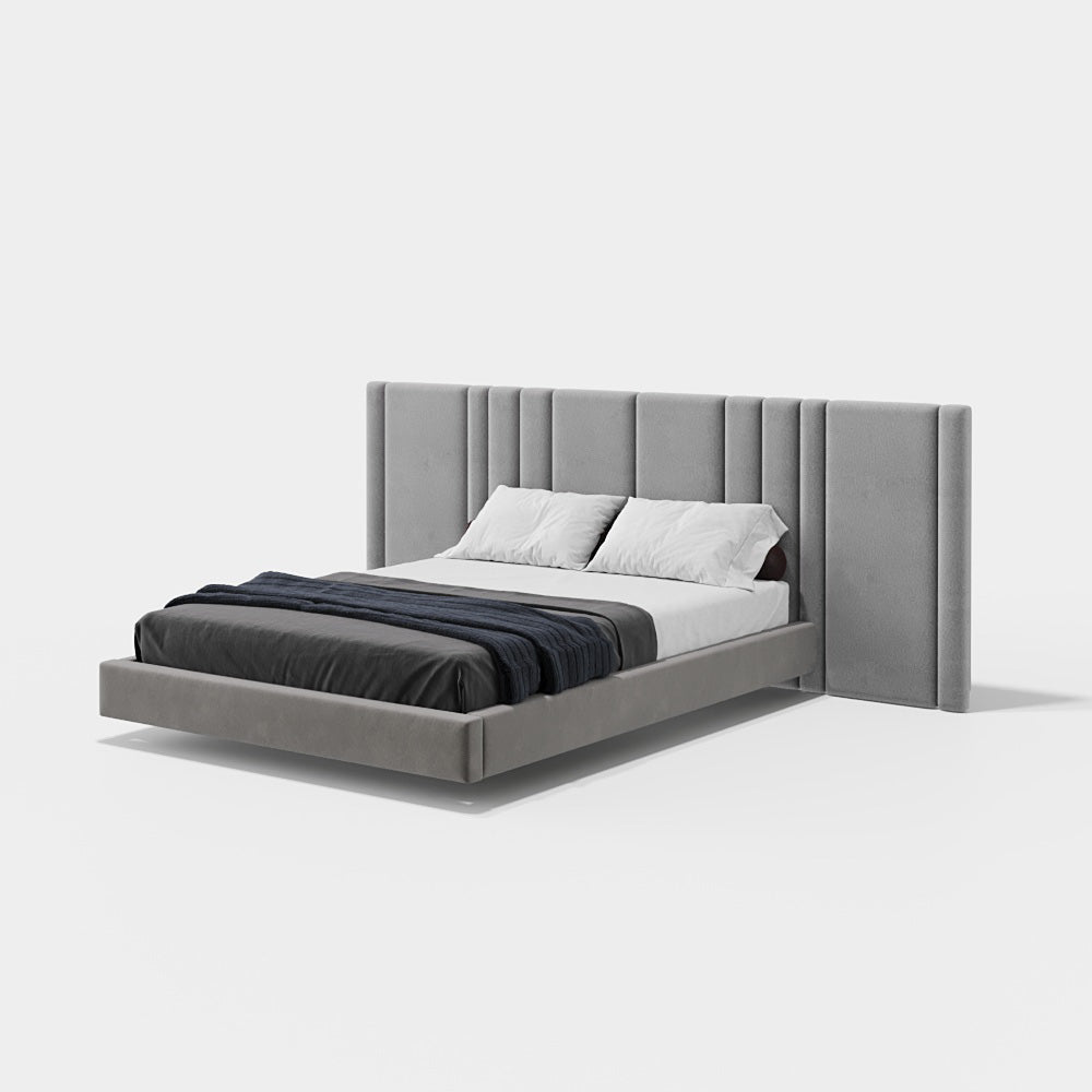 Evanyrouse Dharmi II Bett mit schwebender Basis – Lifestyleansicht 1