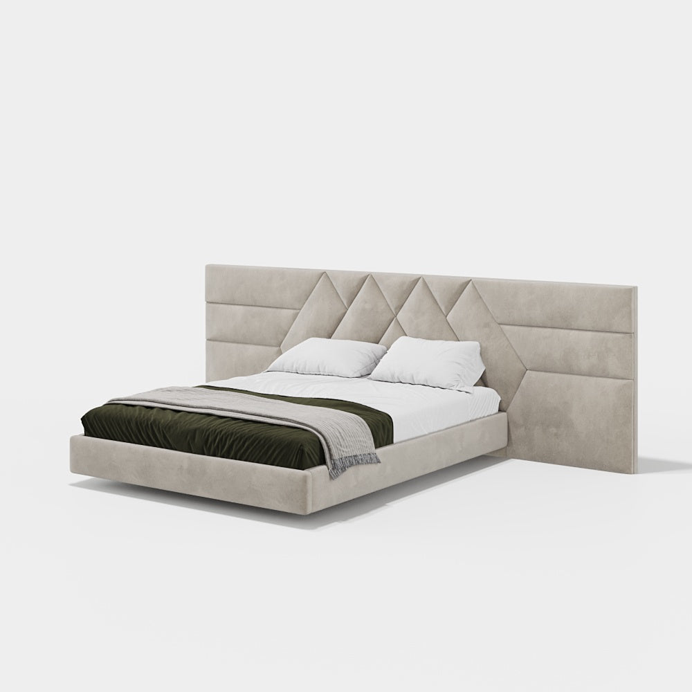Evanyrouse Haga II Bett mit schwebender Basis – Ansicht 1