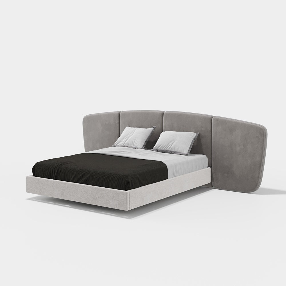 Evanyrouse Hicardi Bett mit schwebender Basis – Lifestyleansicht 1