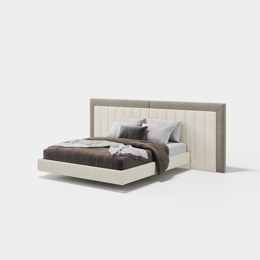 Evanyrouse Hilay Bett mit schwebender Basis – Lifestyleansicht 1