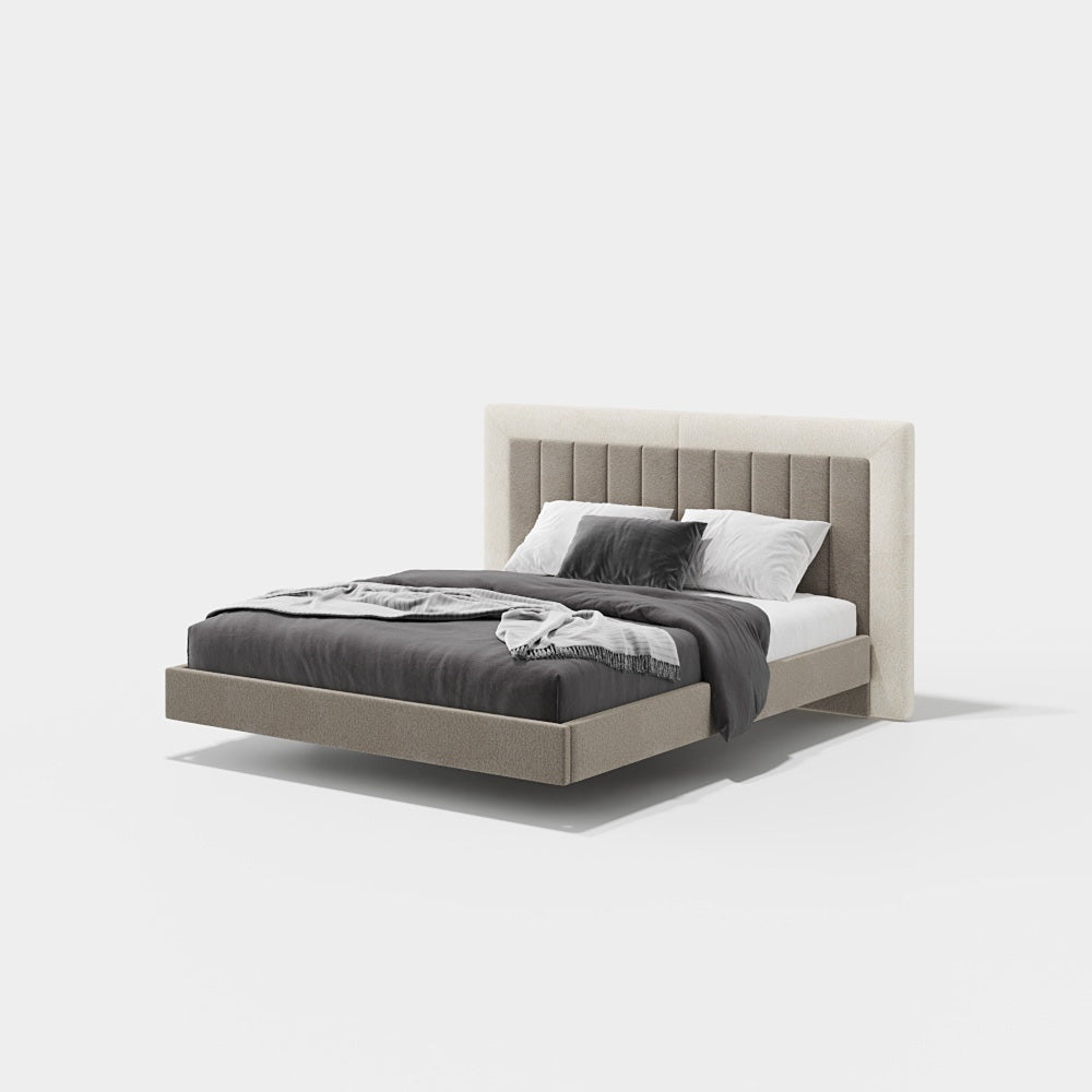 Evanyrouse Hilay II Bett mit schwebender Basis – Lifestyleansicht 1