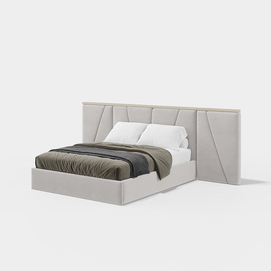 Evanyrouse Kugha Bett mit geschlossener Basis – Lifestyleansicht 1