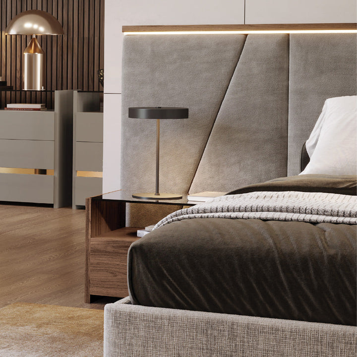 Evanyrouse Kugha Bett mit schwebender Basis – Lifestyleansicht 4