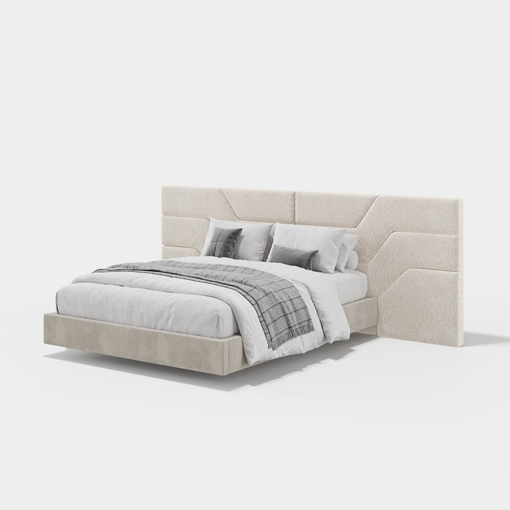 Evanyrouse Laer Bett mit schwebender Basis – Lifestyleansicht 1