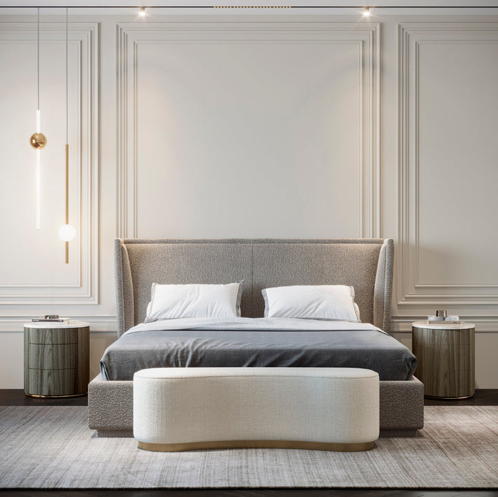 Evanyrouse Mattea Bett mit schwebender Basis – Lifestyleansicht 3