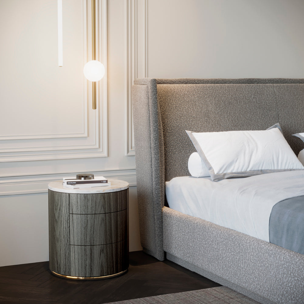 Evanyrouse Mattea Bett mit schwebender Basis – Lifestyleansicht 4
