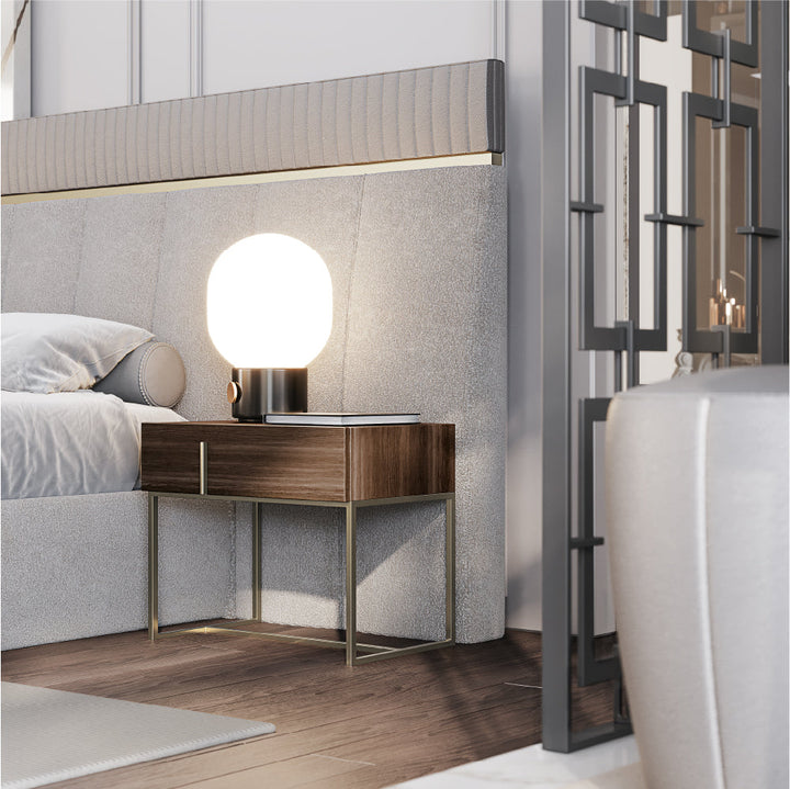 Evanyrouse Nikay Bett mit schwebender Basis – Lifestyleansicht 4