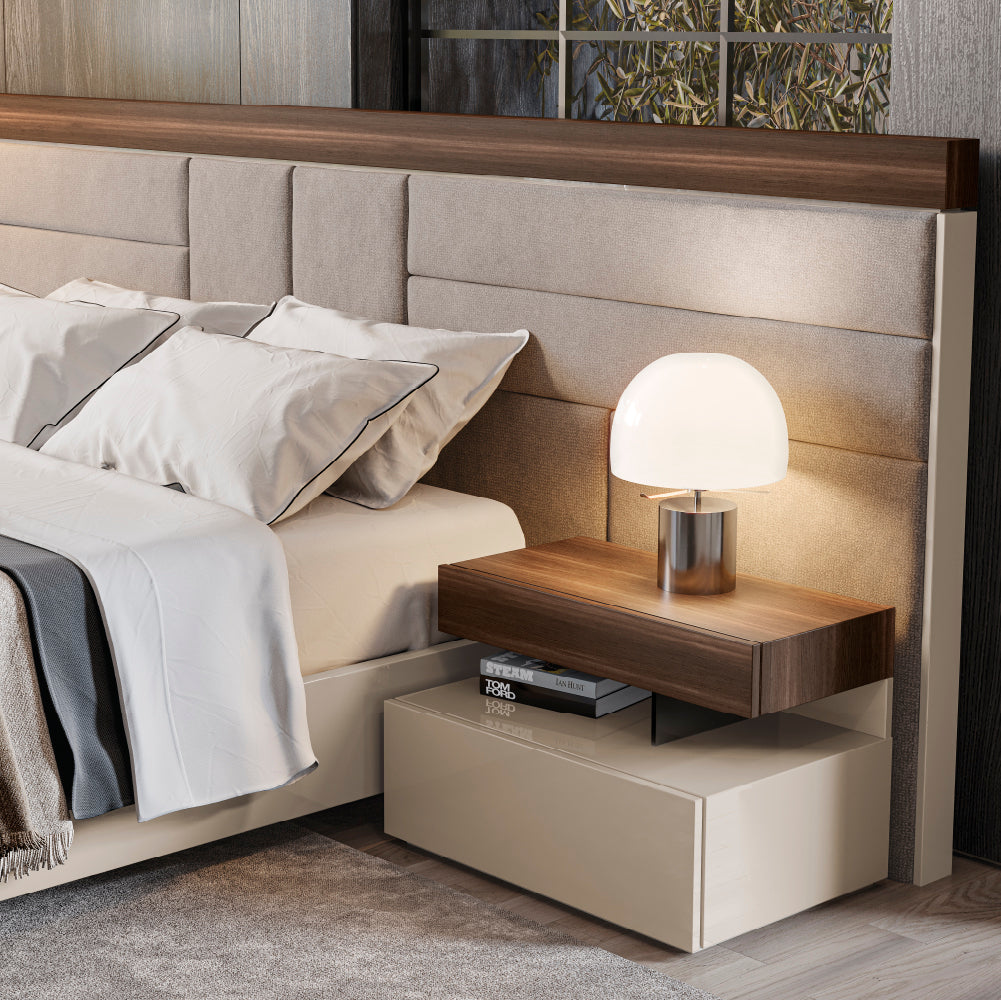 Evanyrouse Opal Bett mit geschlossener Basis – Lifestyleansicht 4