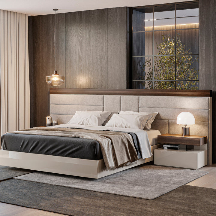 Evanyrouse Opal Bett mit schwebender Basis – Lifestyleansicht 3