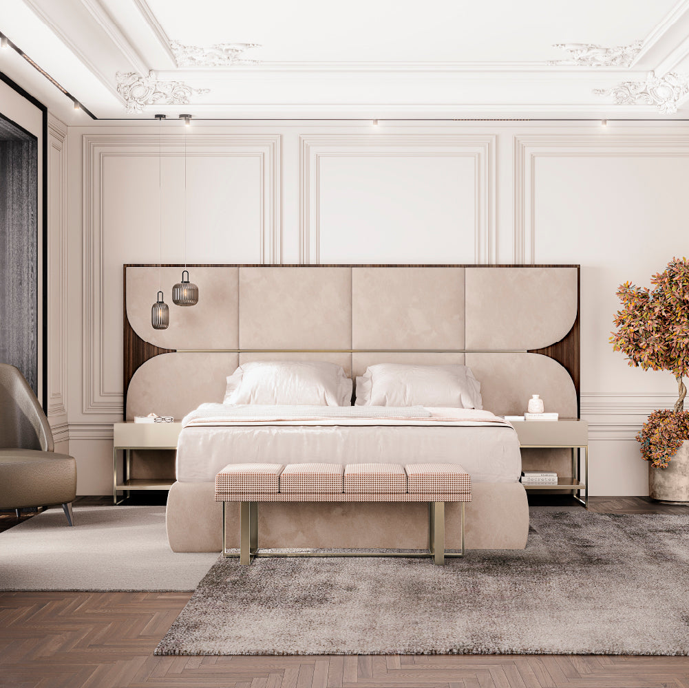 Evanyrouse Sakya Bett mit geschlossener Basis – Lifestyleansicht 2