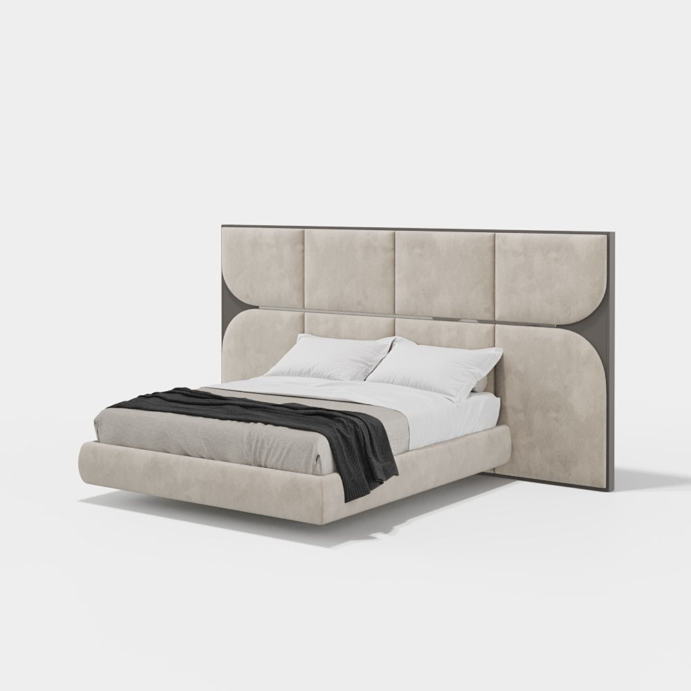 Evanyrouse Sakya Bett mit schwebender Basis – Lifestyleansicht 1