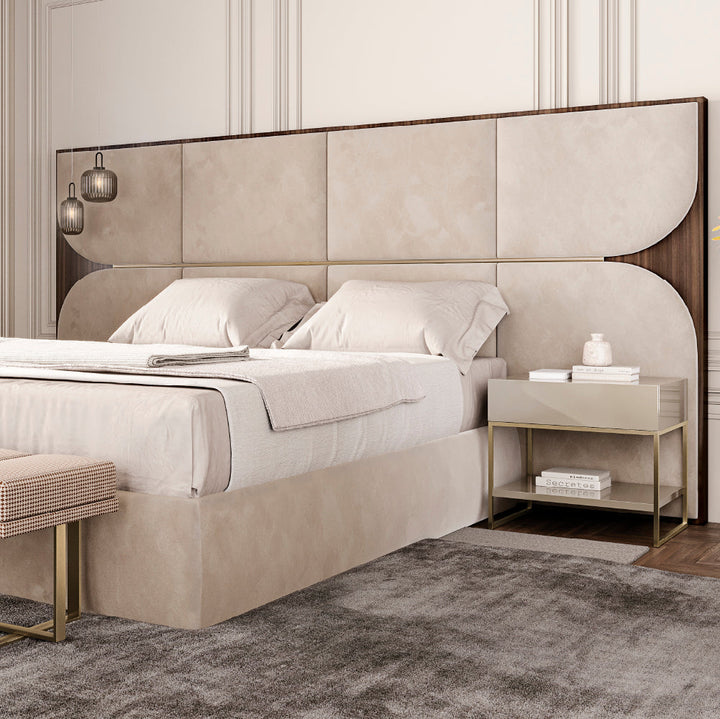 Evanyrouse Sakya Bett mit schwebender Basis – Lifestyleansicht 2