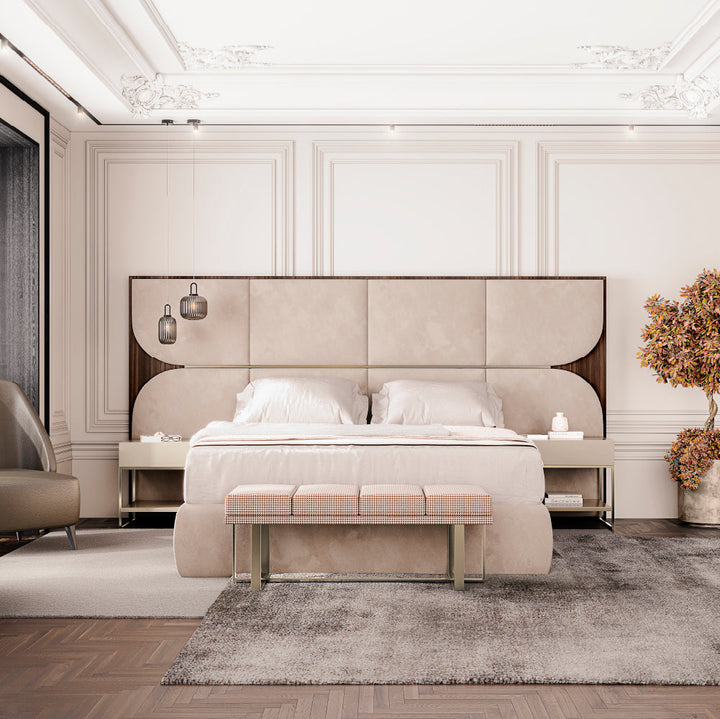 Evanyrouse Sakya Bett mit schwebender Basis – Lifestyleansicht 3