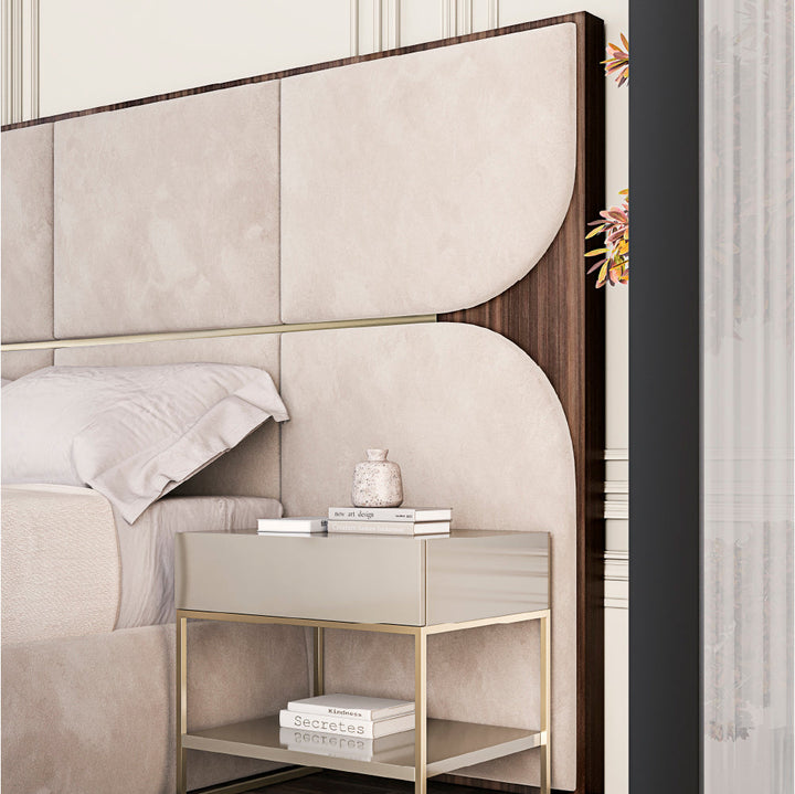 Evanyrouse Sakya Bett mit schwebender Basis – Lifestyleansicht 4