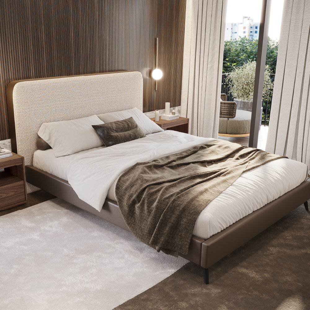 Evanyrouse Selli II Bett mit schwebender Basis – Lifestyleansicht 4