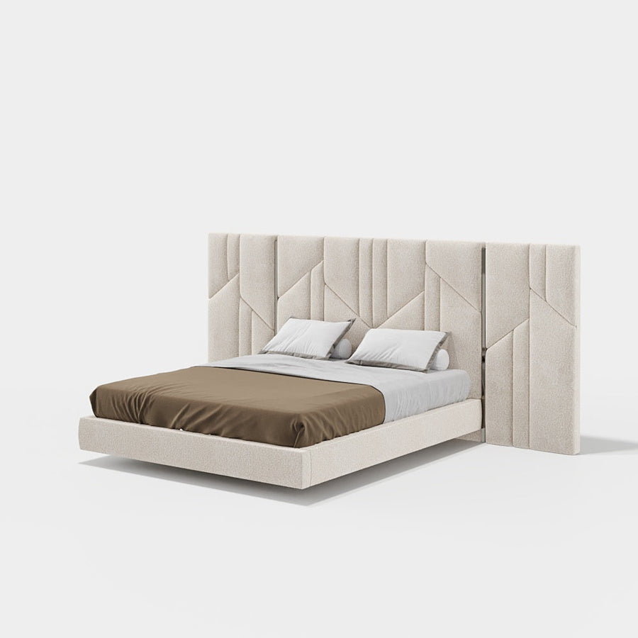 Evanyrouse Vercelli Bett mit schwebender Basis – Lifestyleansicht 1