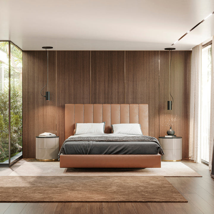 Evanyrouse Viscar Bett mit schwebender Basis – Lifestyleansicht 2