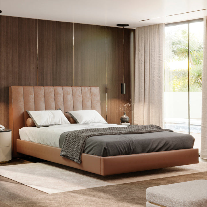 Evanyrouse Viscar Bett mit schwebender Basis – Lifestyleansicht 4
