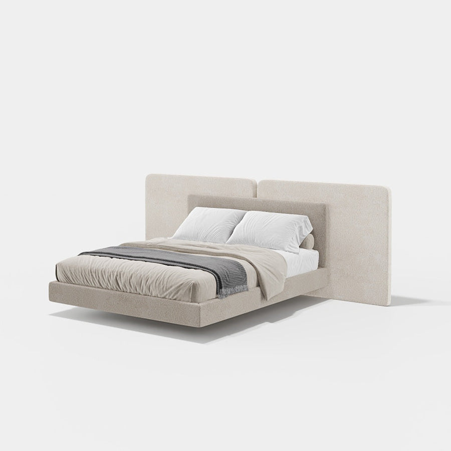 Evanyrouse Vollmer Bett mit schwebender Basis – Lifestyleansicht 1