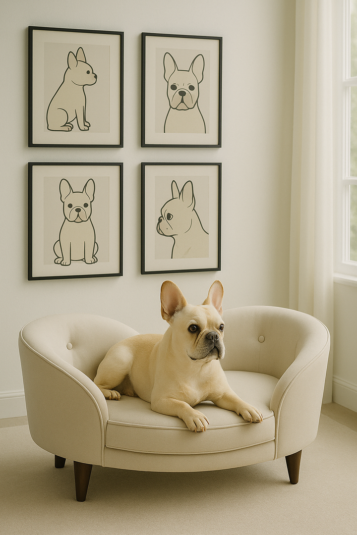 Christopher Guy handgearbeitetes Hundebett  60-0500  von Instylior