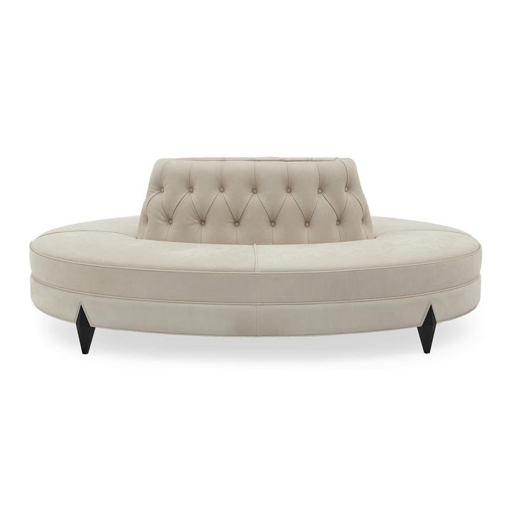 Christopher Guy elegantes Rundsofa 60-0357 von Instylior Liegen, Bänke, Canapés Christopher Guy 