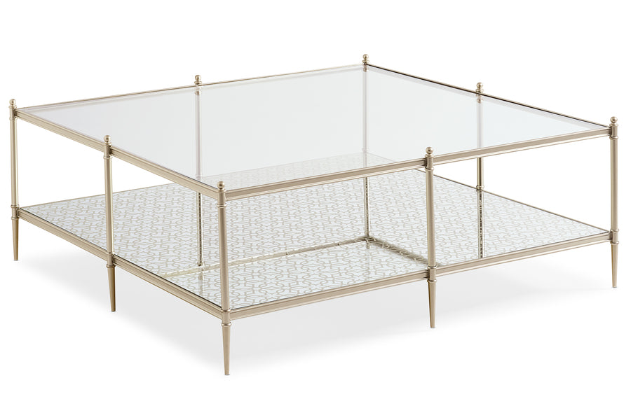 Caracole Perfectly Square Couchtisch   CLA-019-4013 von Instylior