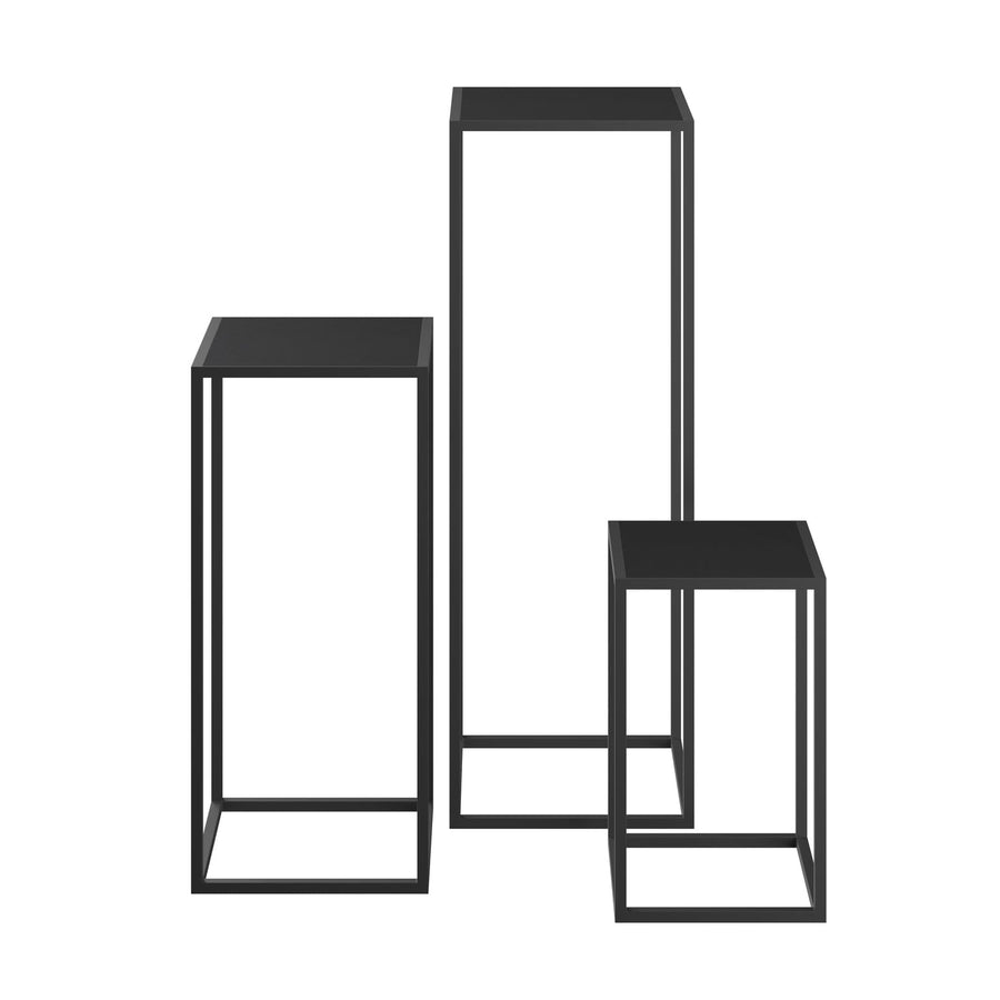 Dôme Deco Kano Konsolen-Set FU10-S1/BLA von instylior Pflanzenständer Dôme Deco 