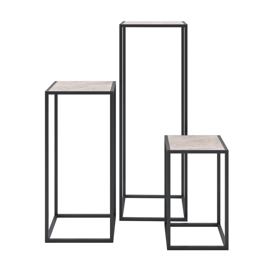Dôme Deco Lecce Konsolen-Set TA4-C1/CR von instylior Konsolentische Dôme Deco 